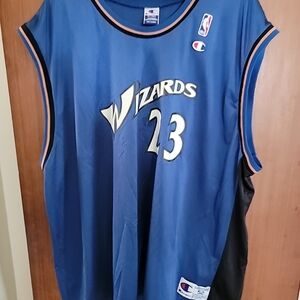 Michael Jordan Washington Wizards Champion Jersey Mens Size 52 XXL Vintage